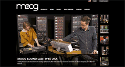 Desktop Screenshot of moogmusic.com